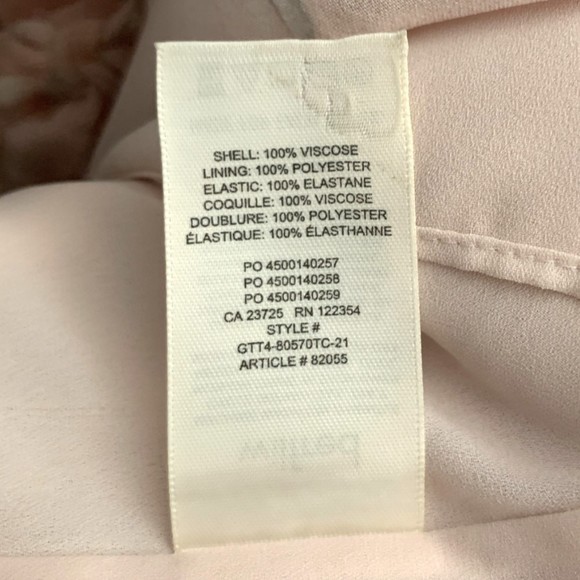 Aritzia Wilfred Women's Golden Hour Floral Midi Dress Soft Pink/Silver Small - Picture 7 of 9